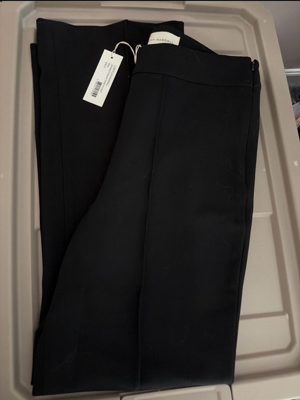 Loeffler Randall Black Dress Pants